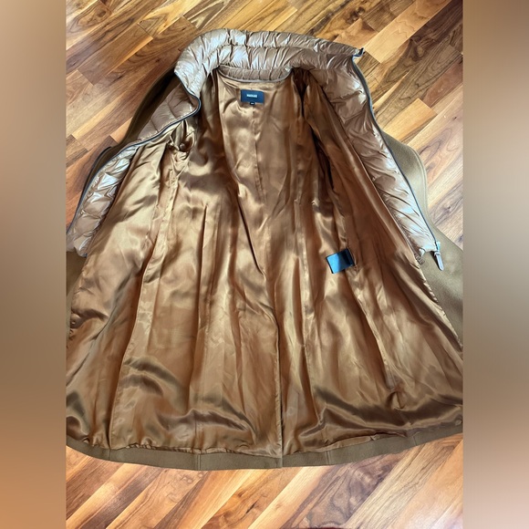 Mackage Shia-z wool blend coat w/ 800 fill power removable bib, NEW - Picture 11 of 13